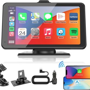 2024 Texpot Car Stereo With Apple CarPlay Android Auto, 7" H...