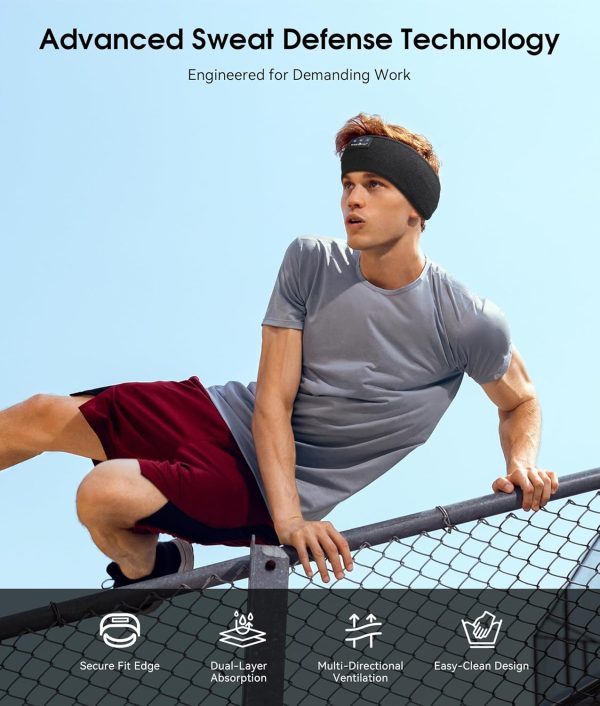 MUSICOZY Sleep Headphones, Bluetooth Headband Unique Gifts f... - Image 7