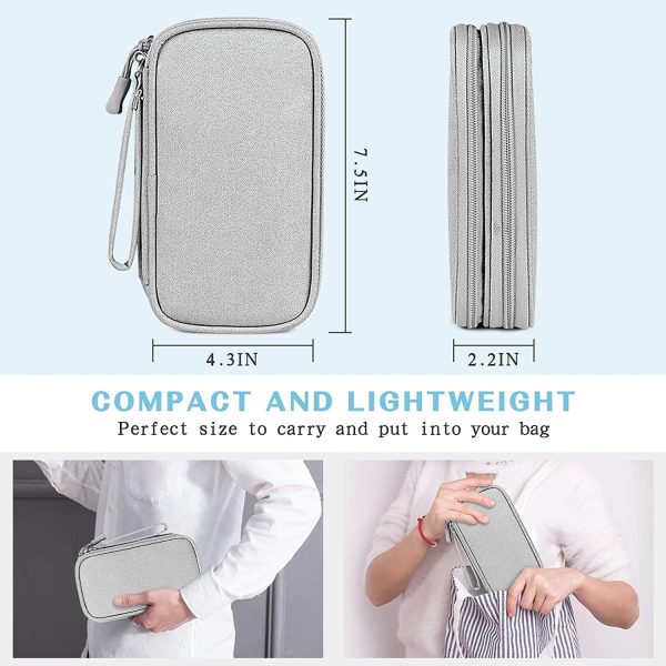 FYY Electronic Organizer, Travel Cable Organizer Bag Pouch E... - Image 2