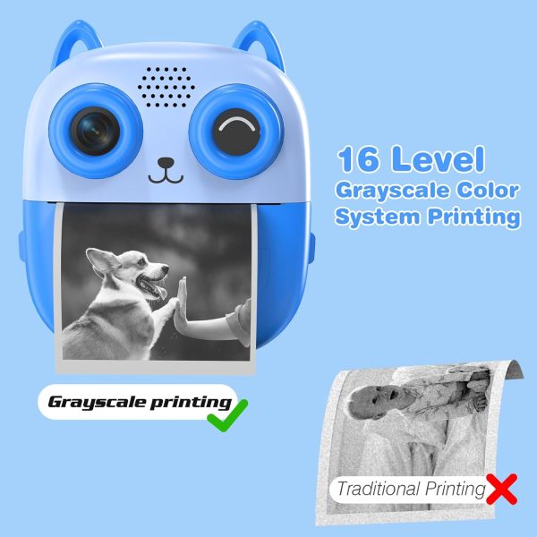 Kids Camera Instant Print, 1080P HD Video 48MP Photo Digital... - Image 7