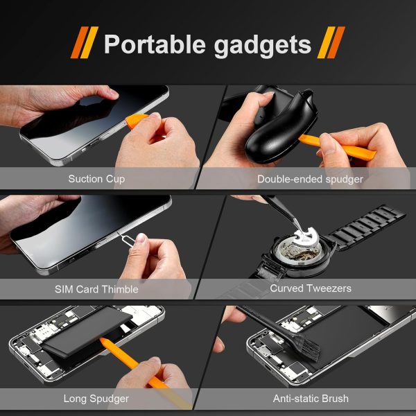 JOREST 38Pcs Precision Screwdriver Set (S2 Steel), Tool Kit ... - Image 3