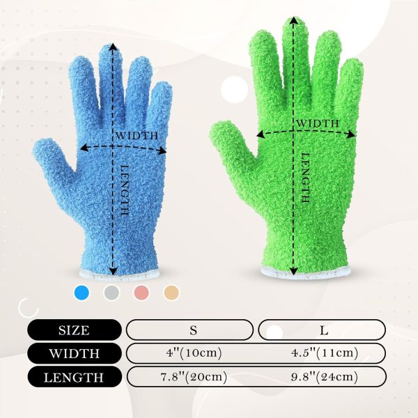 EvridWear Microfiber Auto Dusting Cleaning Gloves for Cars a... - Image 5