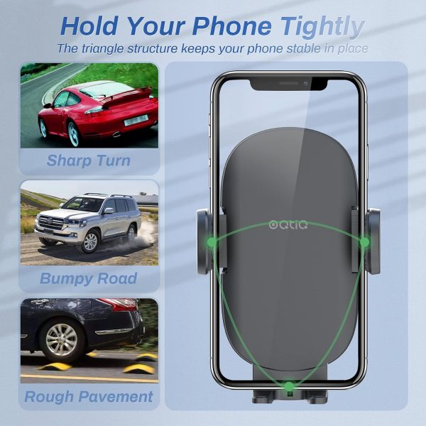 OQTIQ 13" Gooseneck Car Phone Mount – Windshield & Dashboard... - Image 6
