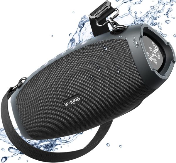 W-KING Bluetooth Speaker Wireless,120W Max IPX6 Waterproof O...