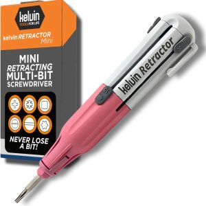 Kelvin Tools Retractor Mini Precision Screwdriver Set, 6 in ...