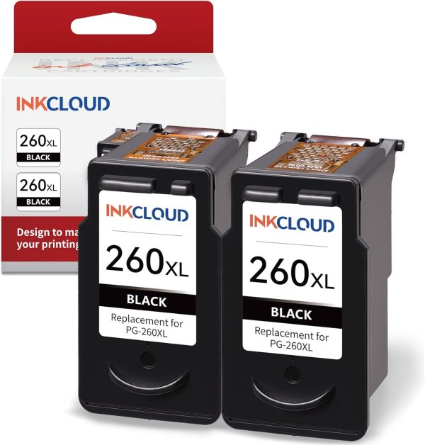 INKCLOUD Compatible Black Ink Cartridges Replacement for Can... - Image 7