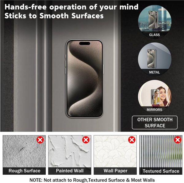 AUROX Expandable and Collapsible Phone Grip Stand Holder, Si... - Image 6