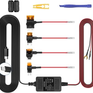 Upgraded Dash Cam Hardwire Kit, Type-C USB C Hard Wire Kit 1...