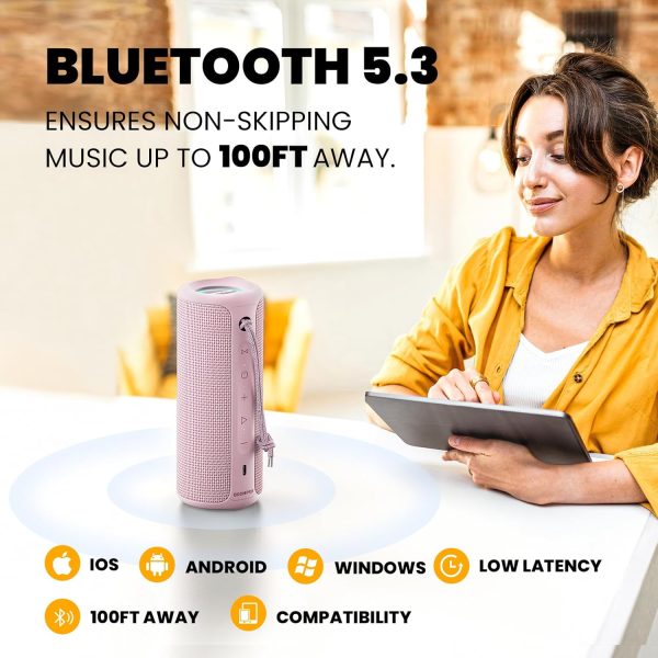 MIATONE Portable Bluetooth Speaker 36W Stereo Sound Bass Boo... - Image 5