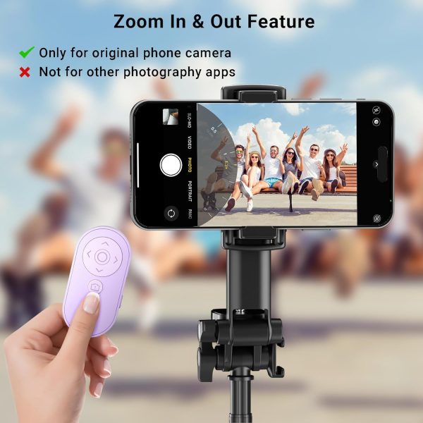 Wireless Camera Remote Control with Zoom for iPhone & Androi... - Image 3
