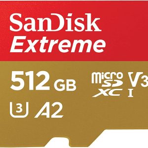 SanDisk 512GB Extreme microSDXC UHS-I Memory Card with Adapt...