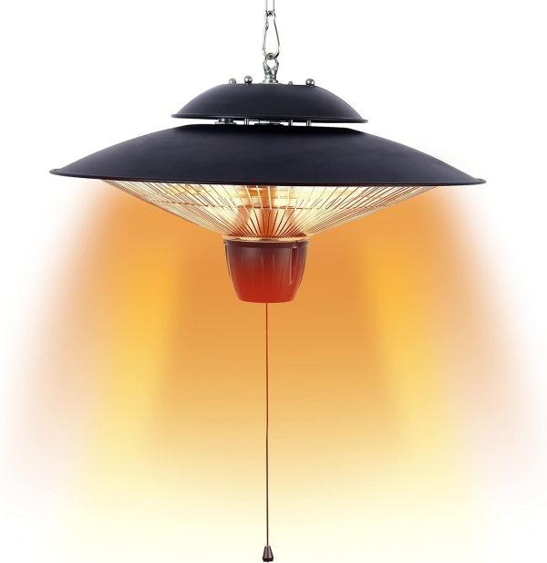 DONYER POWER Electric Patio Heater 1500W Waterproof for Outd...