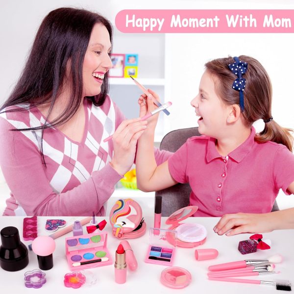 Kids Makeup Kit Girls Toys,Washable Makeup Kit Real Cosmetic... - Image 5