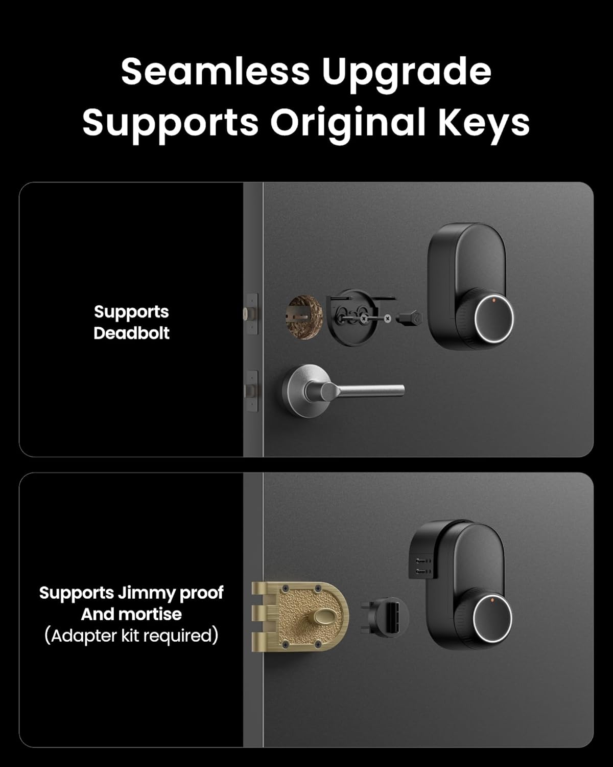 SwitchBot Smart Lock Ultra with Keypad Touch, Fingerprint En…