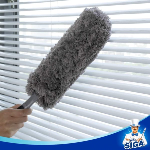 MR.SIGA Lint Free Microfiber Duster, Washable Duster for Hou... - Image 6