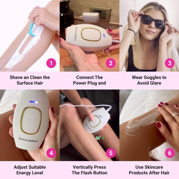5minskin Hair Removal Device - at Home Use Permanent Hair Re... - Image 3