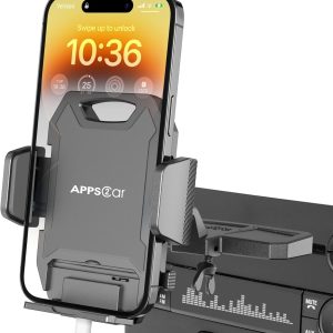 APPS2Car Sturdy CD Slot Phone Mount with One Hand Operation ...