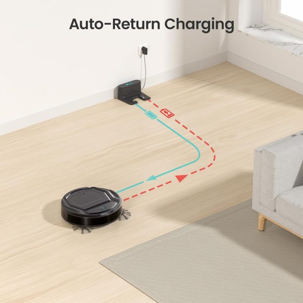 Lefant Robot Vacuum Cleaner, 6 Cleaning Modes, Wi-Fi Connect... - Image 8