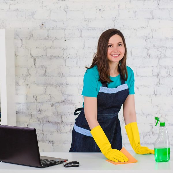 Rubber Gloves, 3 Pairs Cleaning Reusable Dishwashing Gloves,... - Image 6