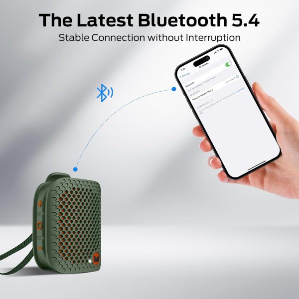 Monster Blaster Micro Clip on Bluetooth Speaker, Wireless We... - Image 8