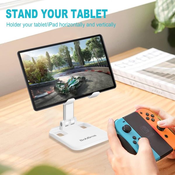 BobBros Cell Phone Stand, Folding Phone Stands, Fully Adjust... - Image 4