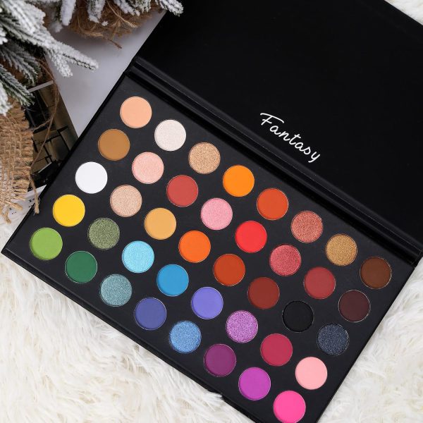 Pro Highly Pigmented Eyeshadow Palette, Natural Matte Shimme... - Image 2