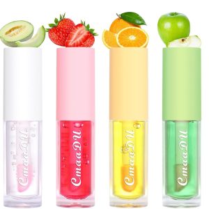 EnMart 6 Pcs Lip Oil Set, Plumping Lip Gloss, Changing Lip G...