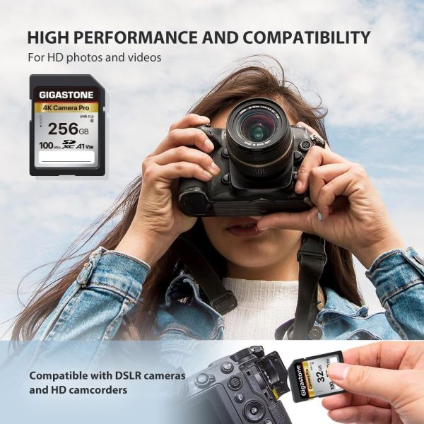 Gigastone 256GB SDXC Memory Card 4K Pro Series Transfer Spee... - Image 4