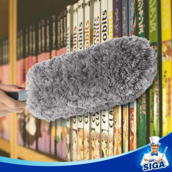 MR.SIGA Lint Free Microfiber Duster, Washable Duster for Hou... - Image 2