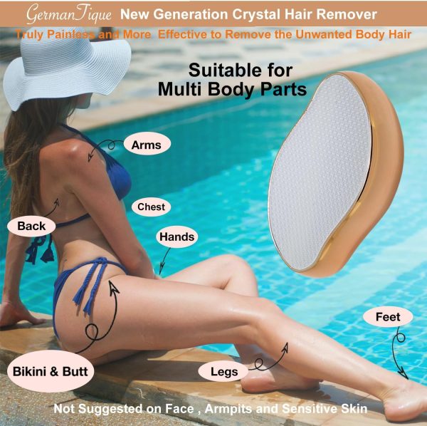 Germantique Crystal Hair Eraser,Natural Crystal Hair Remover... - Image 3