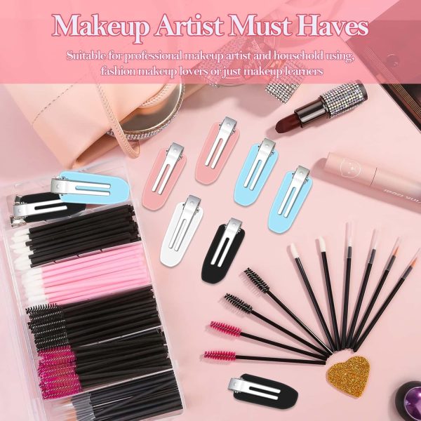 Disposable Makeup Applicators Kit with Triangle Puff Mixing ... - Image 6
