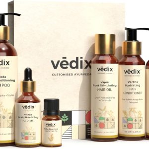 Vedix Complete Hair Growth Combo Kit | Ayurvedic Hair Care F...
