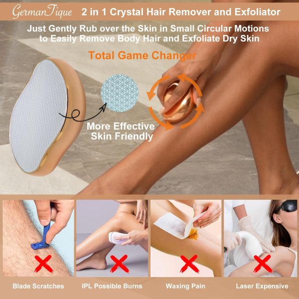 Germantique Crystal Hair Eraser,Natural Crystal Hair Remover... - Image 4