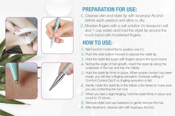Clean + Easy Non-Laser Personal Electrolysis for Face and Bo... - Image 6