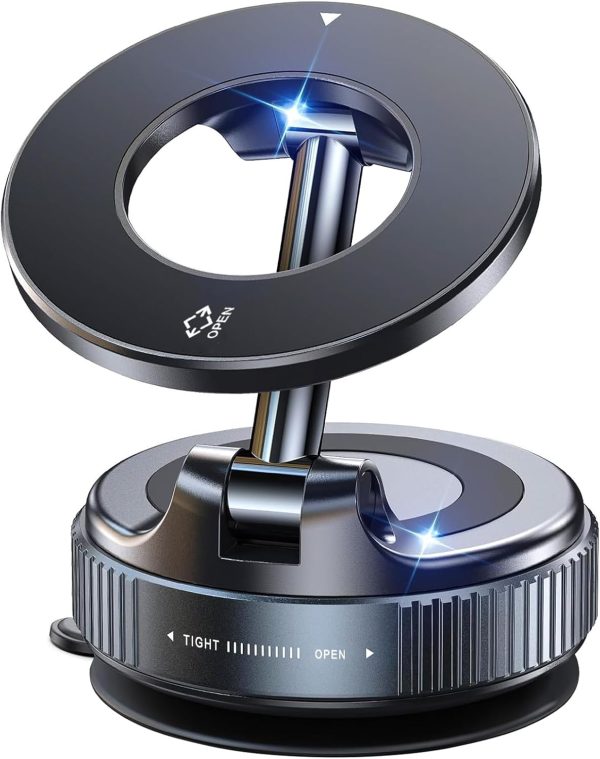 Jkoailiwi 360° Adjustable Vacuum Magnetic Suction Car Phone ...