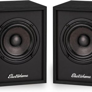 Electrohome Huntley Powered Bookshelf Speakers with Built-in...