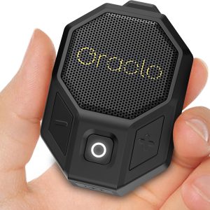 Clip-On Portable Speaker - Oraolo Wearable Speaker with Blue...