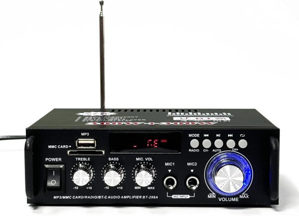600W Amplifier, HiFi Audio Stereo BT Portable Radio for Car ... - Image 5