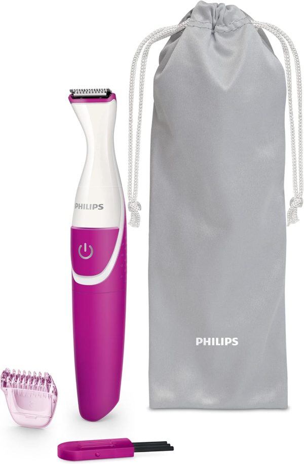 Philips BikiniGenie Cordless Trimmer for Bikini Line, Wet & ... - Image 2