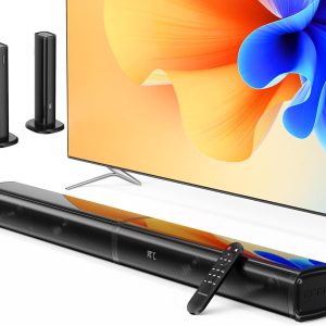Sound Bar for TV Soundbar PC Gaming MEVOSTO 2025 Upgraded 2....