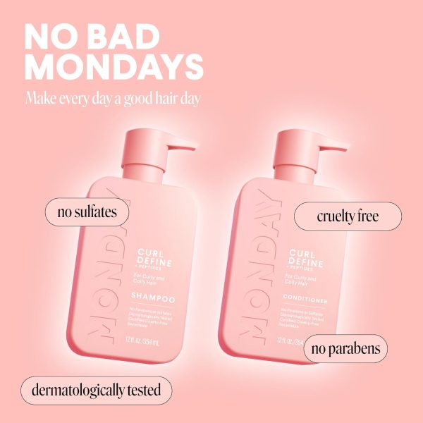 MONDAY HAIRCARE Curl Define Shampoo + Conditioner Set (2 Pac... - Image 5