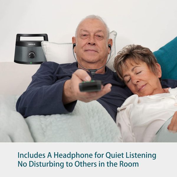 SIMOLIO Digital Assisted Hearing Amplifier Wireless TV Speak... - Image 5