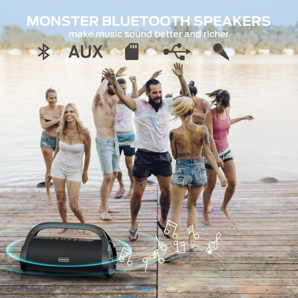 Monster Adventurer Max Bluetooth Speaker with Two Wireless M... - Image 5