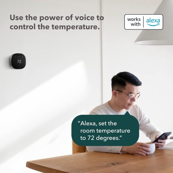 ecobee New Smart Thermostat Premium with Smart Sensor and Ai... - Image 9