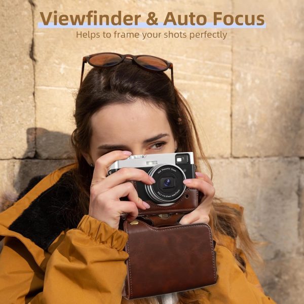 4K Digital Camera with Camera Case, 48MP YouTube Vlogging Ca... - Image 2