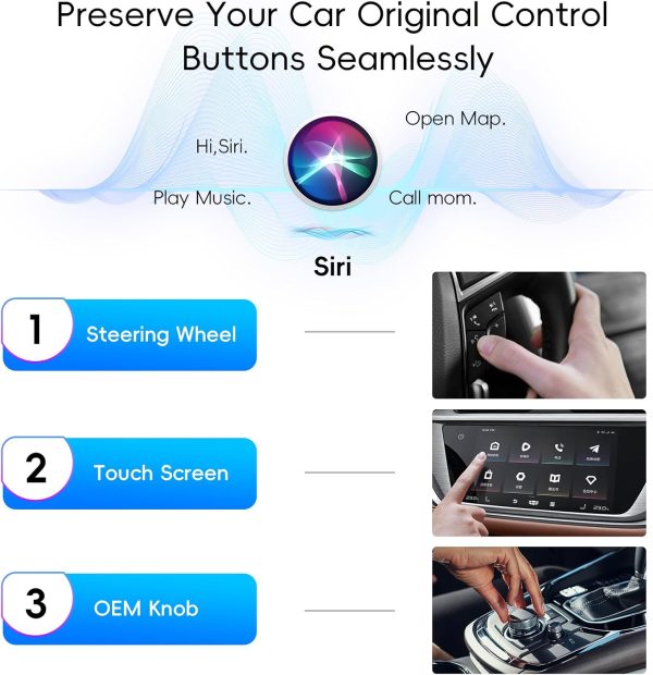 Wireless Carplay Adapter for iPhone&Android,It is 2025 Upgra... - Image 5