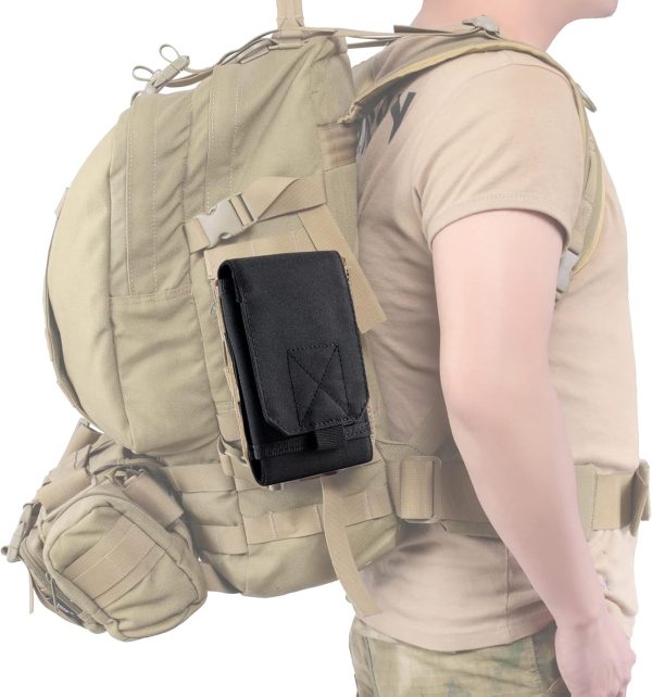 Universal Tactical MOLLE Holster Army Mobile Phone Belt Pouc... - Image 7