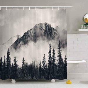 Mantto Canadian Smoky Mountain Cliff Outdoor Idyllic Photo A...