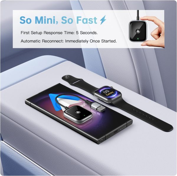 JDG Android Auto Wireless Adapter, Wireless Android Auto Car... - Image 6