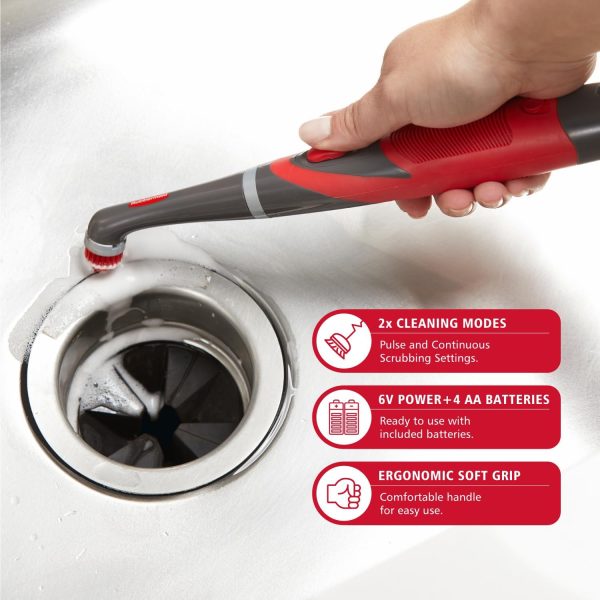 Rubbermaid Reveal Power Scrubber, Grout & Tile Bathroom Clea... - Image 3